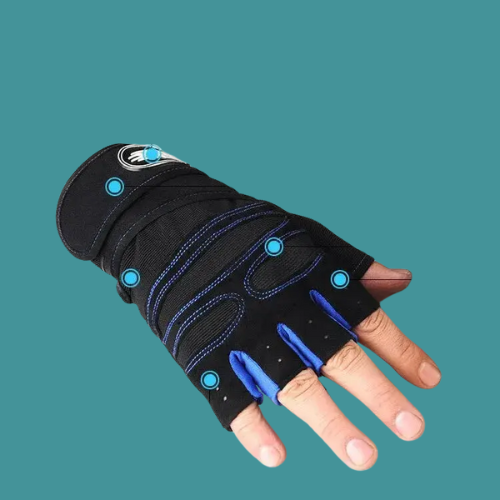 PowerGrip Wrist Support Gloves