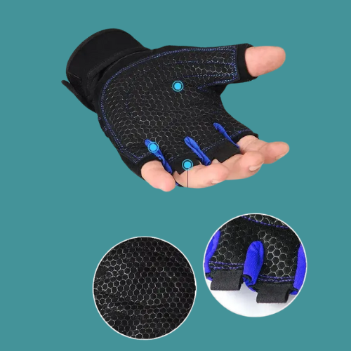 PowerGrip Wrist Support Gloves